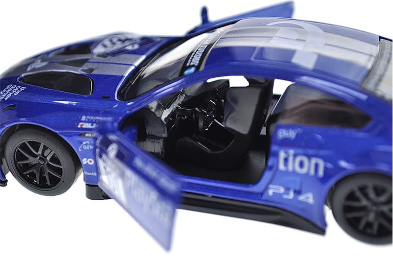 Машина металева "Автопром" 4369, 1:44 BMW M6 GT3,1 колір, відкриваються двері, в коробці, фото 4