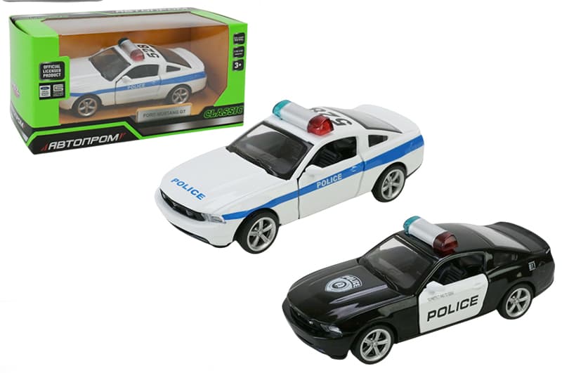 Машина металева 4372, 1:43 Ford Mustang GT, 2 кольори, відкриваються двері, в коробці р. 14,5x6,5x7см Автопром