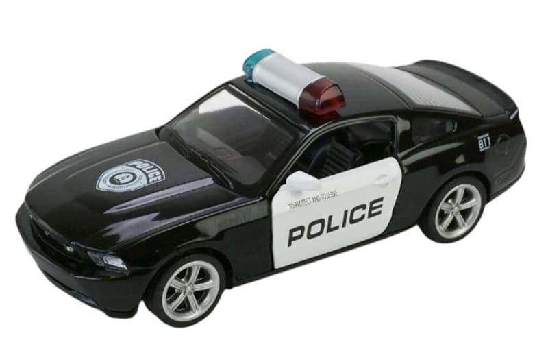 Машина металева 4372, 1:43 Ford Mustang GT, 2 кольори, відкриваються двері, в коробці р. 14,5x6,5x7см Автопром, фото 2