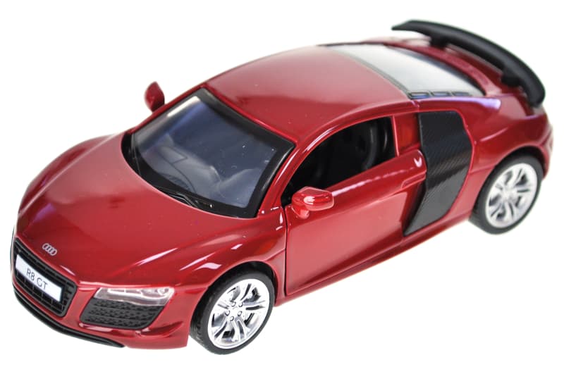 Машина металева 10004 5" Audi R8 GT, відкриваються двері,  в коробці 16,5x7x8 см АВТОПРОМ, фото 3
