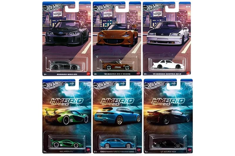 Машина "Hot Wheels" GDG44 металева 6 видів, планшет 17x4x11