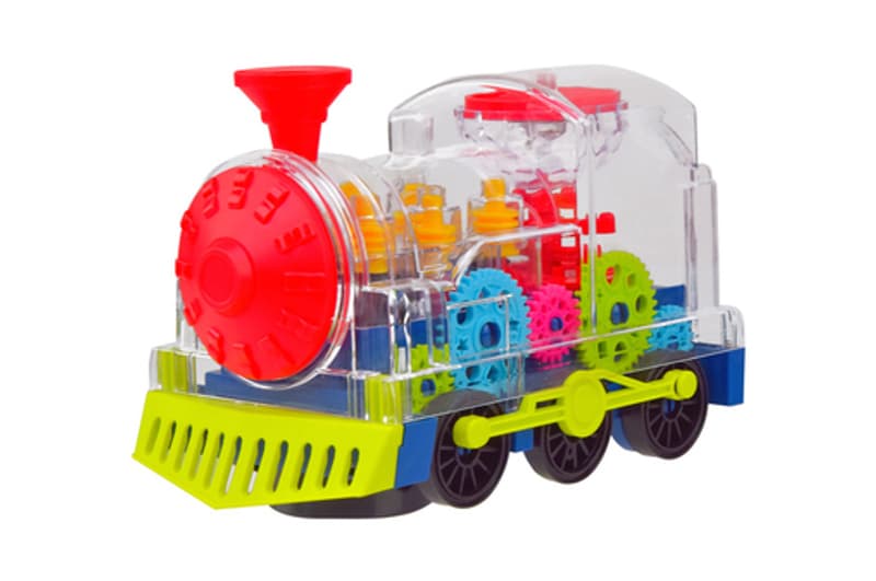 Музичний потяг YG TOYS на батарейках зі світлом, у коробці, фото 2