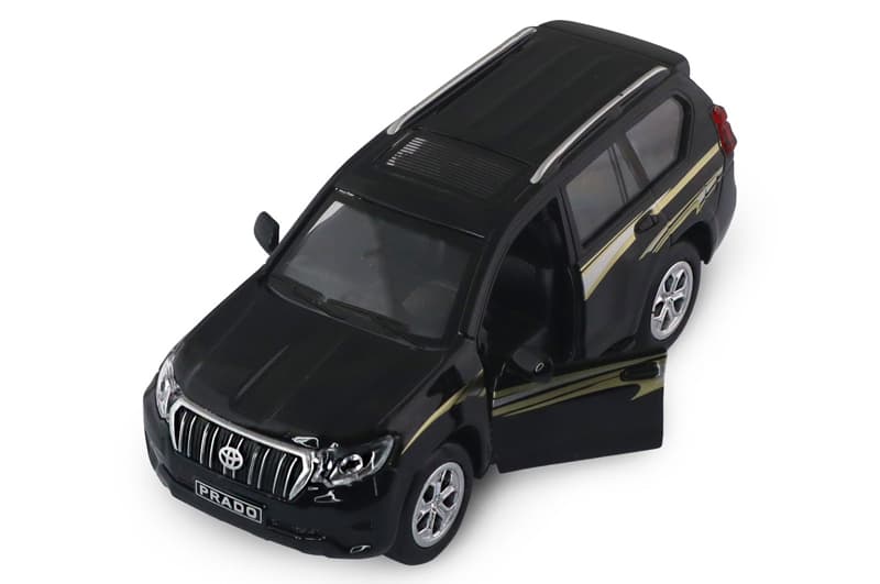 Машина KM6189D "TOYOTA PRADO" чорний TECHNODRIVE, фото 2