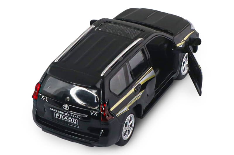 Машина KM6189D "TOYOTA PRADO" чорний TECHNODRIVE, фото 4