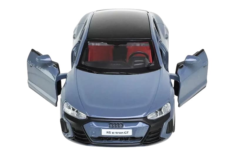 Машина металева 68717 1:36 "Audi RS e-tron GT" (електро), на батарейки, світло, звук, відкриваються двері, капот, багажник, в коробці АВТОПРОМ, фото 4