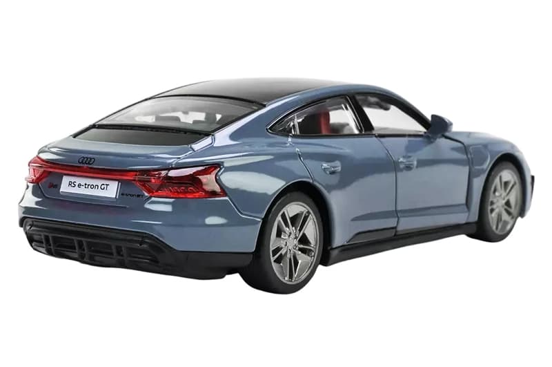 Машина металева 68717 1:36 "Audi RS e-tron GT" (електро), на батарейки, світло, звук, відкриваються двері, капот, багажник, в коробці АВТОПРОМ, фото 7