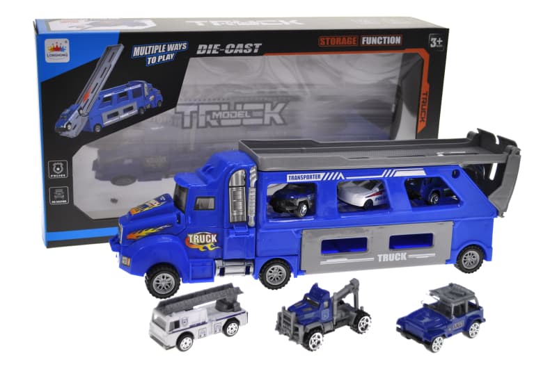 Автовоз з машинками LH516 в коробці YG Toys