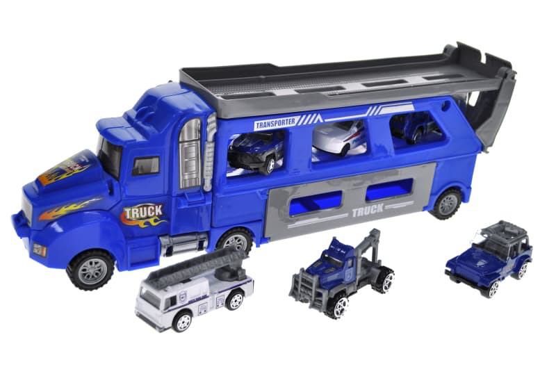 Автовоз з машинками LH516 в коробці YG Toys, фото 2