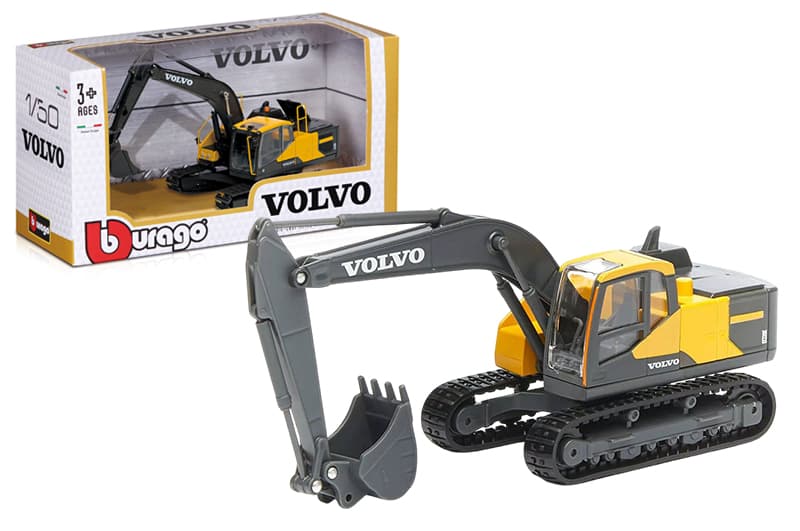 Іграшковий екскаватор Volvo EC220E Bburago, 18-32086
