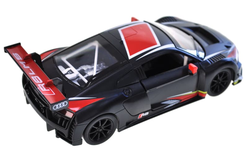 Машина металева 68262A(B)1:24 Audi R8 LMS, батарейка, світло, звук, відкриваються двері, кор. 24,5x12см  АВТОПРОМ, фото 5