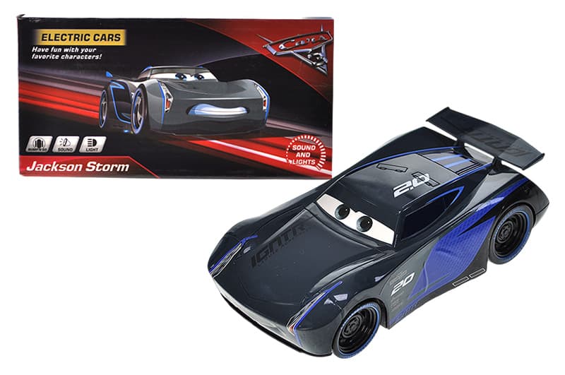 Машина за мотивами мультфільму музична зі світлом, в коробці 17616-42DD р.19*10*6см.