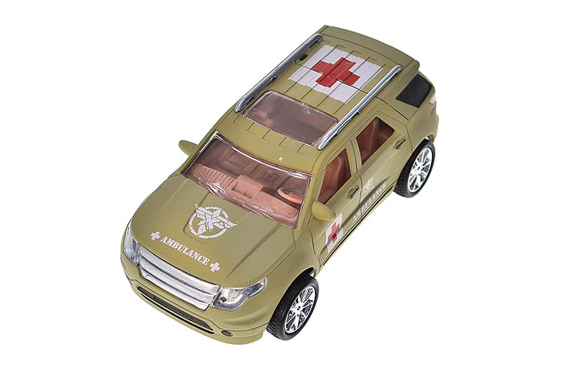 Іграшкова машина «Швидка допомога» військова інерційна YG TOYS, 2 види, фото 4