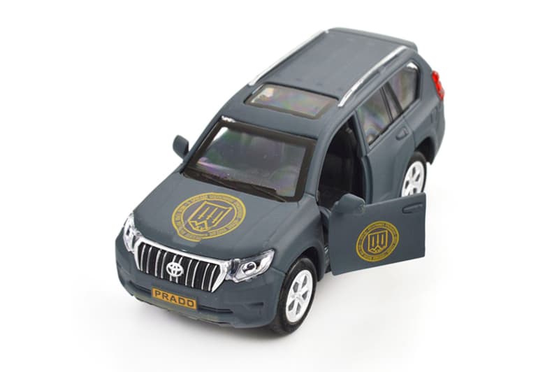 Машина KM6189 "TOYOTA PRADO Кара-Даг Шеврони Героїв" TECHNODRIVE, фото 2