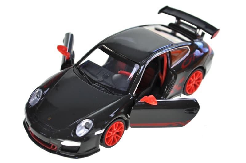 Машина металева  "АВТОПРОМ" 68342 1:32 Porsche 911  GT3 RS, батарейка, світло, звук, відкриваються двері, кор., фото 3
