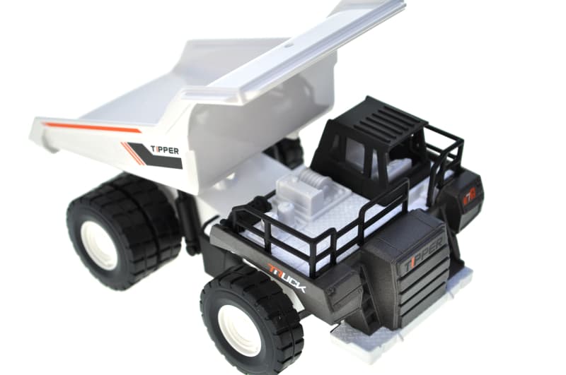 Самоскид 9012AE металевий, інерційний в коробці р.16,5x10,5x10 см YG Toys, фото 4
