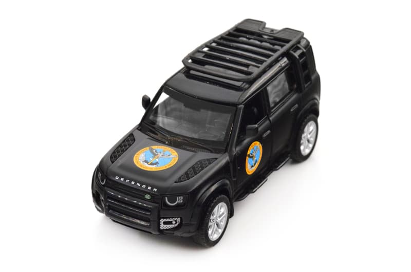 Іграшкова машинка TECHNODRIVE Land Rover Defender 110 «Шеврони Героїв ГУР МО», фото 6