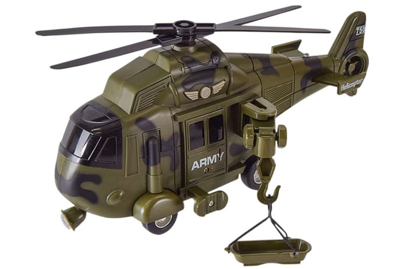 Вертоліт AP9907A Автопром спецтранспорт, 1:16, на батарейках: світло та звук, в коробці, фото 2