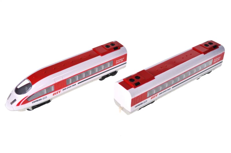 Електричка на радіокеруванні 666-696A озвучена, зі світлом, в коробці р.77,8x10,5x13 см YG Toys, фото 6