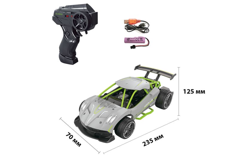 Автомобіль SL-284RHG Speed Racing Drift Aeolus на радіокеруванні,з акумулятором 3.7V, KS Drive, фото 2