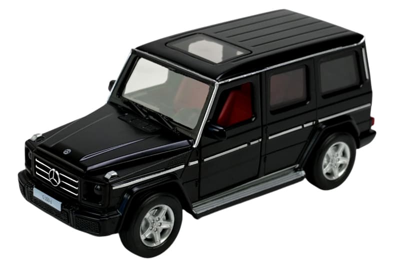 Машина металева 68436 "АВТОПРОМ", 3 кольори, 1:32 Mercedes-Benz G 350 d, світло, звук, відкриваються двері,в коробці, фото 3