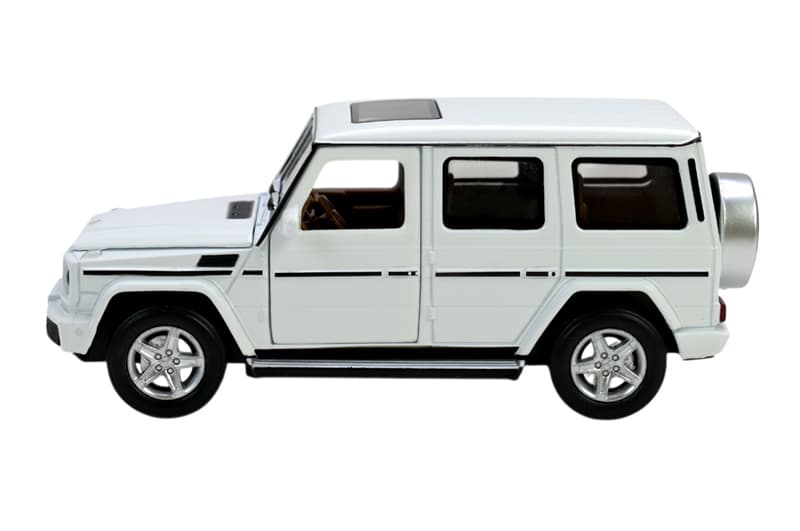 Машина металева 68436 "АВТОПРОМ", 3 кольори, 1:32 Mercedes-Benz G 350 d, світло, звук, відкриваються двері,в коробці, фото 2