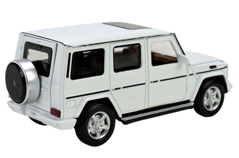 Машина металева 68436 "АВТОПРОМ", 3 кольори, 1:32 Mercedes-Benz G 350 d, світло, звук, відкриваються двері,в коробці, фото 4