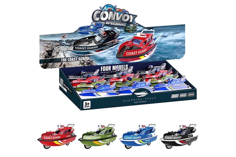 Катер інерційний JW567-121 в дисплеї 12шт р.44,3x29x8см YG Toys