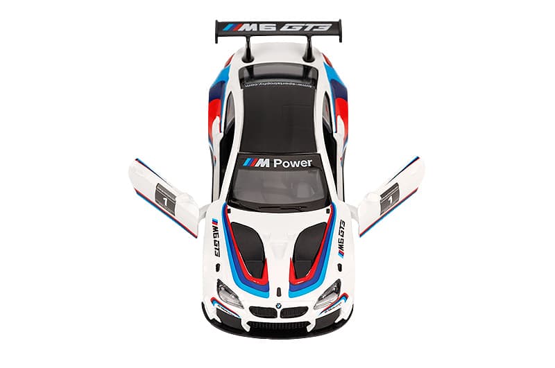 Машина металева "Автопром" 4368, 1:44 BMW M6 GT3,1 колір, відкриваються двері, в коробці, фото 3