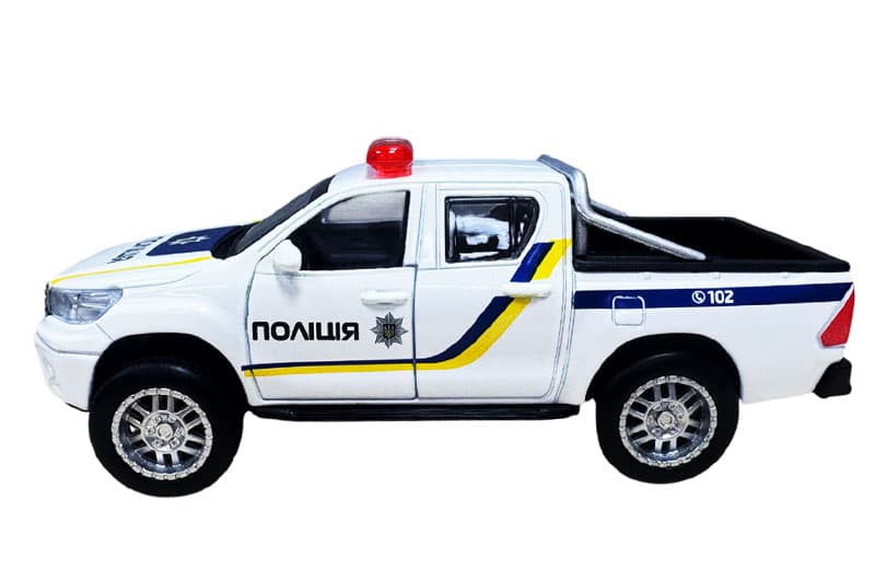 Машина KM250426 "TOYOTA HILUX Поліція" TECHNODRIVE, фото 2