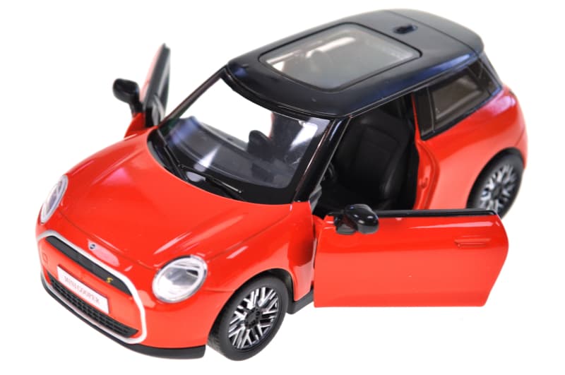 Машина металева 68740(O) 1:28 MINI COOPER, на батарейки, світло, звук, відкриваються двері, коробка 18x9x8 см АВТОПРОМ, фото 3
