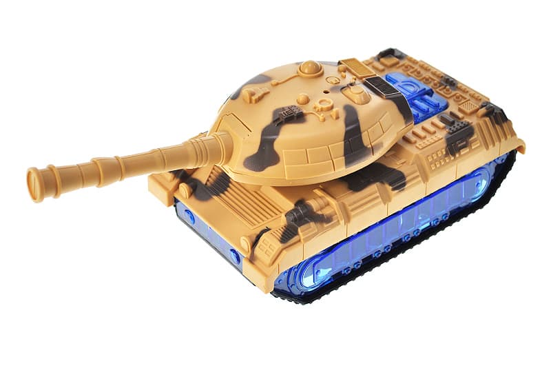 Іграшковий танк YG TOYS 9037B на батарейках зі світлом і музикою, 2 види, фото 4