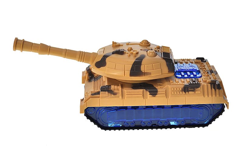 Іграшковий танк YG TOYS 9037B на батарейках зі світлом і музикою, 2 види, фото 5