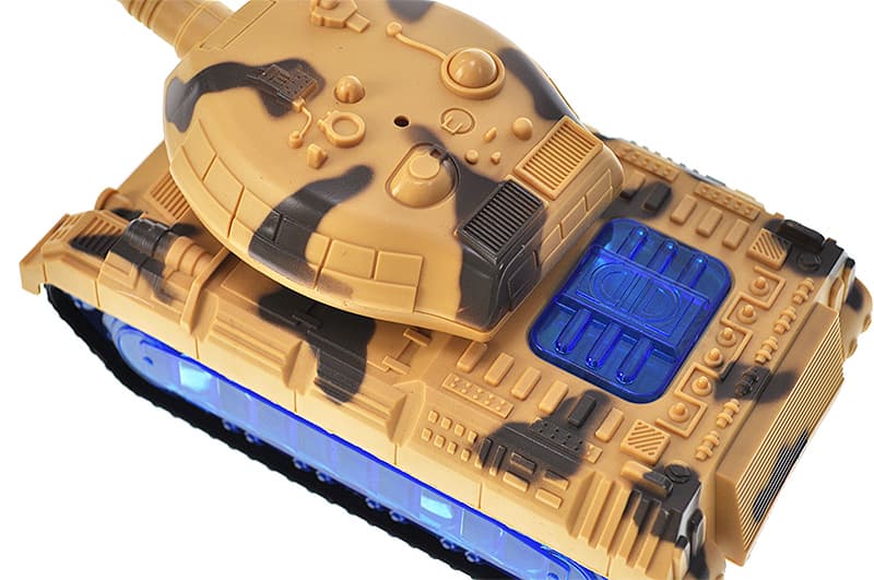 Іграшковий танк YG TOYS 9037B на батарейках зі світлом і музикою, 2 види, фото 3