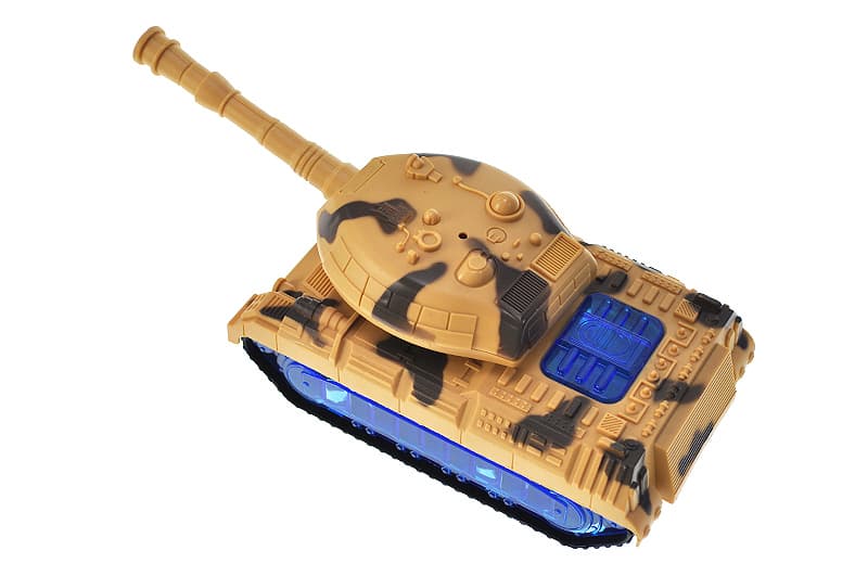 Іграшковий танк YG TOYS 9037B на батарейках зі світлом і музикою, 2 види, фото 2