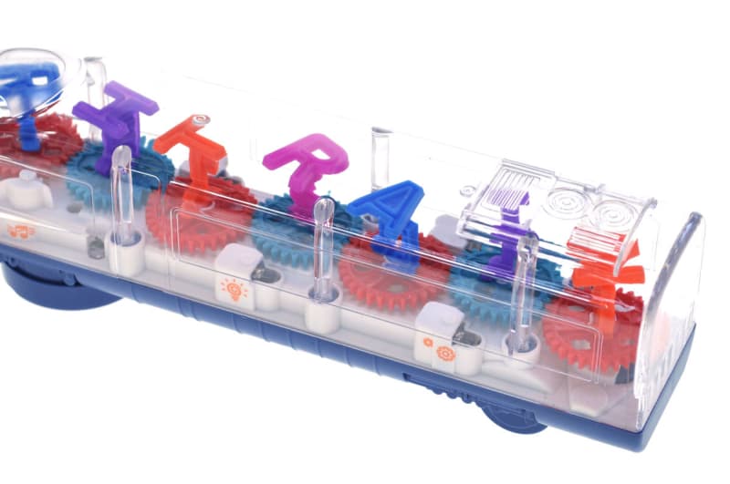Потяг музичний 323 на батарейках, в коробці YG Toys, фото 4