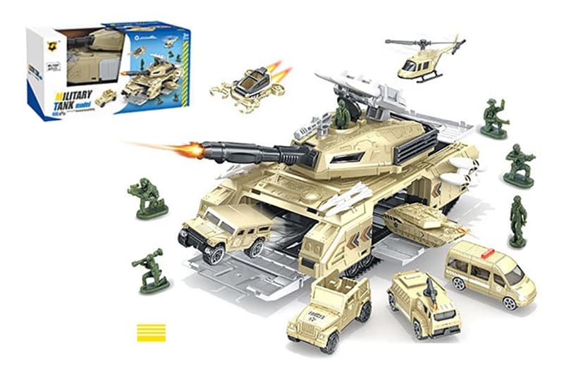Військовий танк YG TOYS з набором