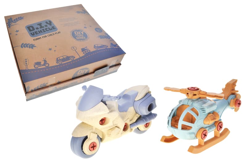 Набір транспорту 8789-G1 конструктор, в дисплеї 8шт р.37x34,5x10,5см YG Toys