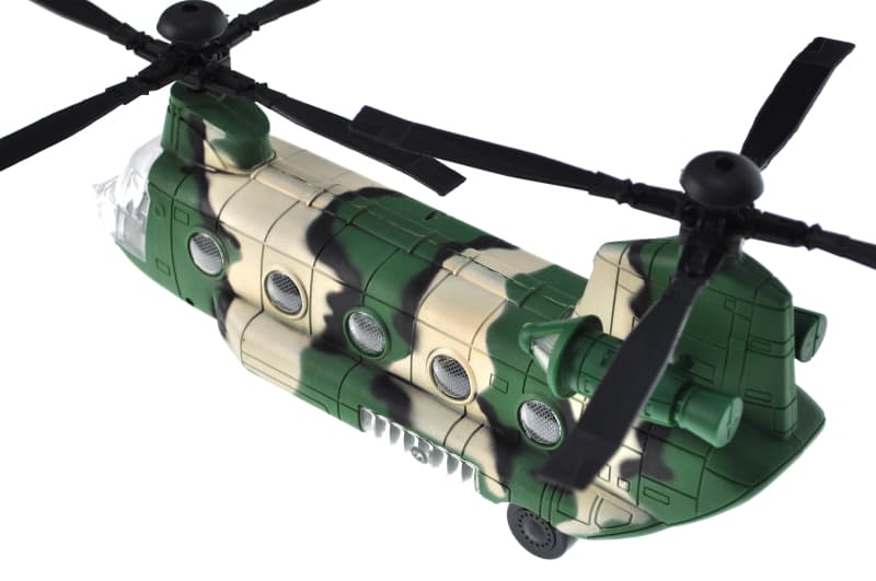 Вертоліт на батарейках YG TOYS зі звуком і світлом, фото 3