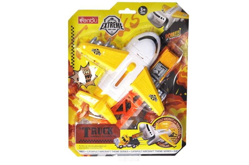Трек з запуском 9983 "Літак" на блістері р.23x9x6 см YG Toys