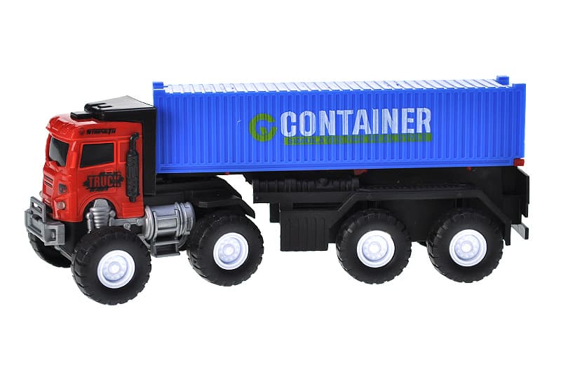 Інерційна вантажівка YG TOYS зі світлом і звуком, фото 4