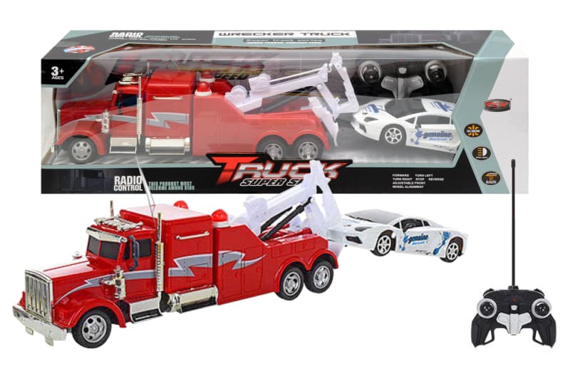 Евакуатор на радіокеруванні YG TOYS 666-197A, зі світлом і звуком, з акумулятором