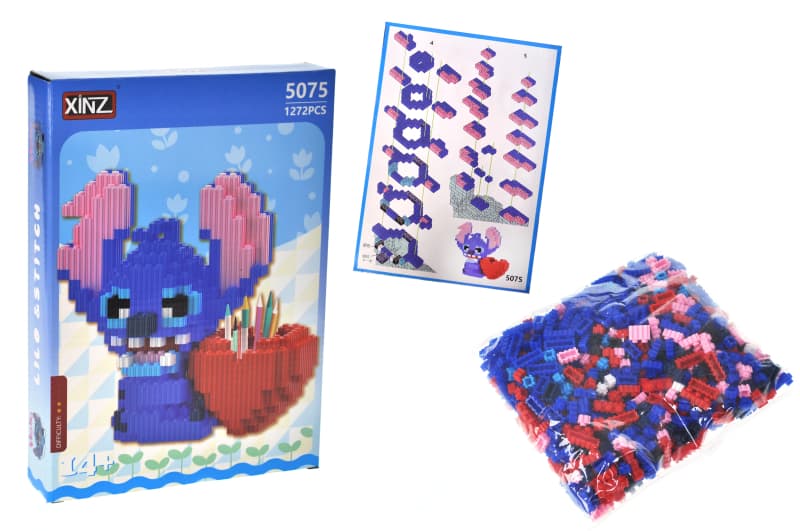 Конструктор Стіч Stitch піксель 1467 / 1558 / 5075 в коробці