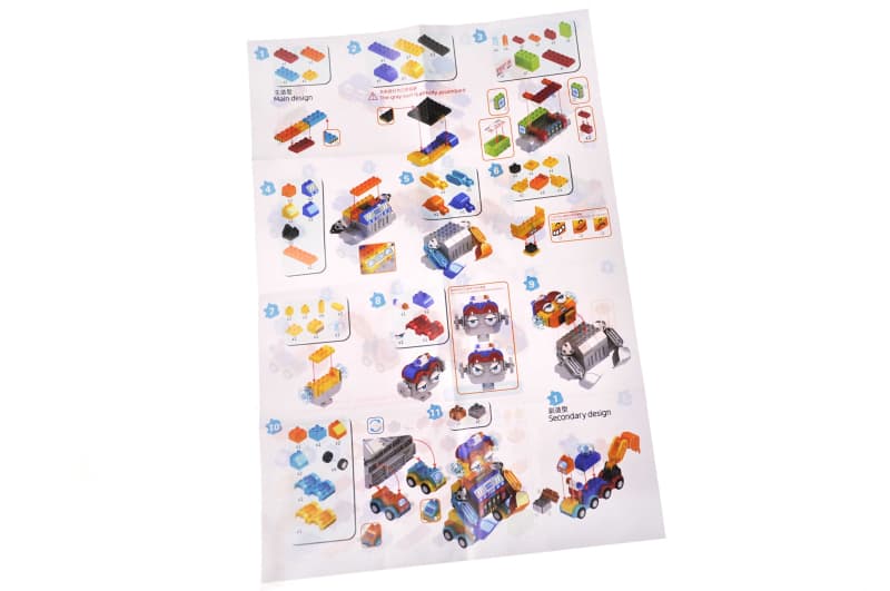 Конструктор FL42015 "Робот" 88 дет. р.30x8x26 см YG Toys, фото 5