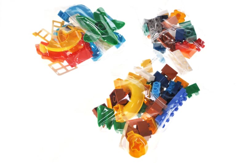 Конструктор FL1198 "Весела гірка" 99 дет. р.30x12x28 см YG Toys, фото 5