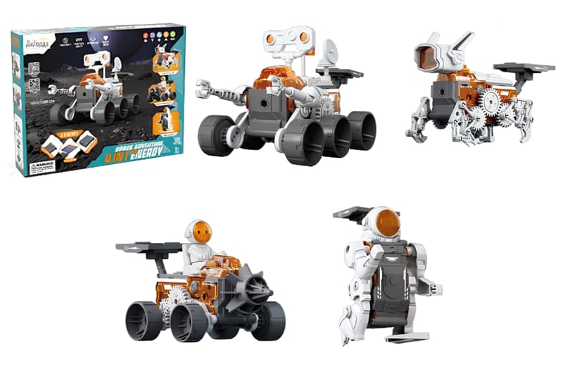 Електронний конструктор YG TOYS STEM 4 в 1, 138 деталей
