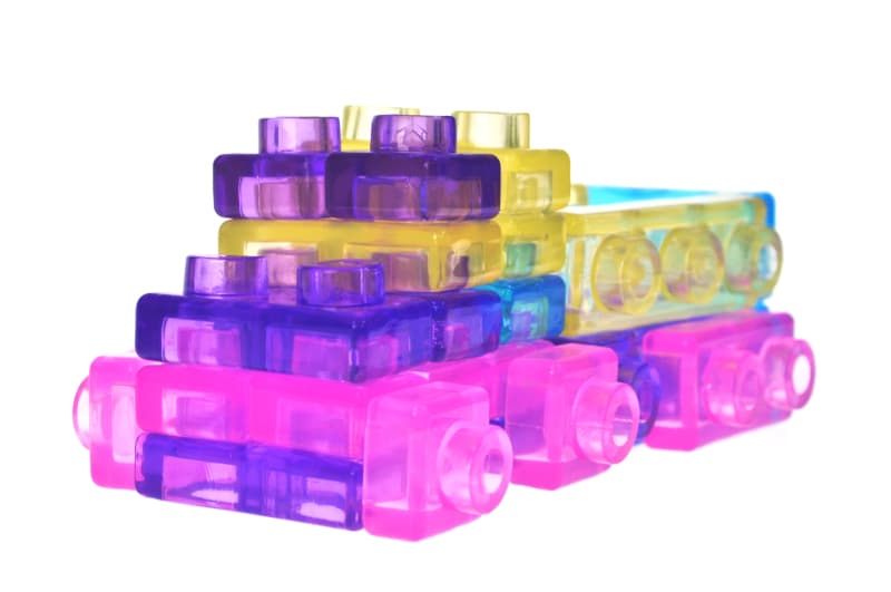 Силіконовий конструктор MAGIC GUMMY BLOC, 40 деталей, фото 6