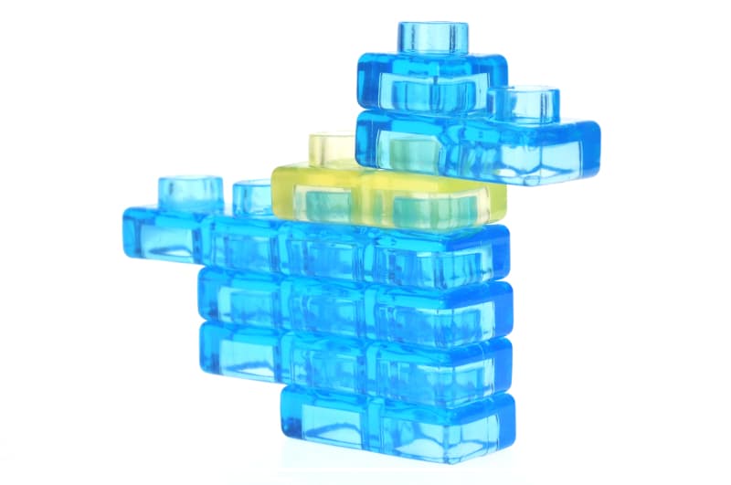Силіконовий конструктор MAGIC GUMMY BLOC, 40 деталей, фото 5