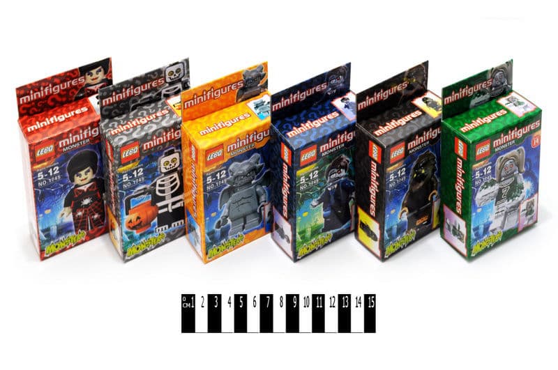 Конструктор Monsters 1745 р.8х4х14,5см. (шт.)