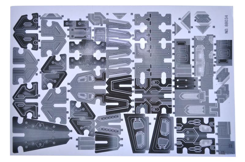 Конструктор 88034A "Трансформер" 884 дет. в коробці р.40,5x9,5x59,5 см YG Toys, фото 4