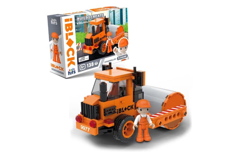 Конструктор IBLOCK JUNIOR KH53/002/1, 146 деталей коробка р.24x6x16см Kids hits